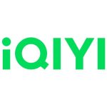 Green iQIYI text against white background